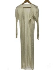 画像：ロングカーディガン(薄手)/2/ポリエステル/WHT/PP11-JA194