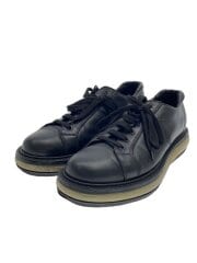 画像：ローカットスニーカー/UK6.5/BLK/レザー/2EE166//