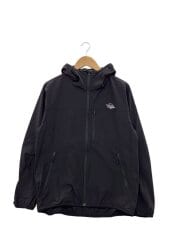 画像：CORDURA LIGHT/ソフトシェルジャケット/M/ナイロン/BLK/PW2RJN04//