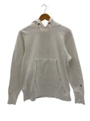 画像：パーカー/M/コットン/WHT/無地