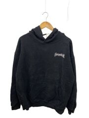 画像：パーカー/XL/コットン/BLK/無地