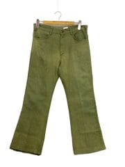 画像：60s-70s/STA-PREST/BIG E/TALON/ブーツカットパンツ/--/--/GRN