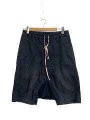 画像：ショートパンツ/36/コットン/BLK/無地/RU17S9384-TE