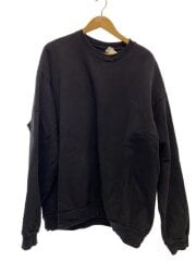 画像：スウェット/XXL/コットン/BLK/無地