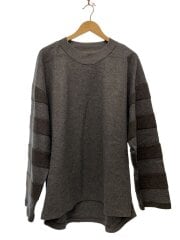 画像：長袖Tシャツ/2/ウール/GRY/WM2473521