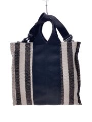 画像：ショルダーバッグ/--/BLK/ストライプ