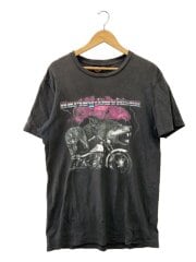 画像：Tシャツ/M/コットン/GRY/プリント//