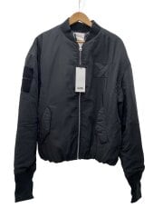 画像：ジャケット/FREE/ポリエステル/BLK/無地