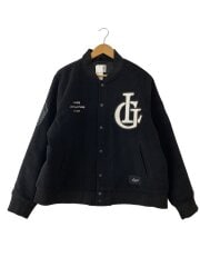 画像：LOCAL GOLF/Melton Varsity JKT/スタジャン/S/ウール/BLK