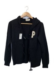 画像：カーディガン(薄手)/--/アクリル/BLK/P015VKAL32 B