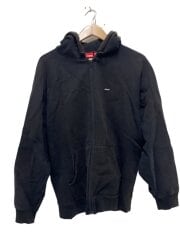 画像：22AW/BRIM ZIP UP HOODED SWEATSHIRT/ジップパーカー/L/コットン/BLK