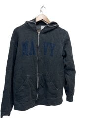 画像：NAVY PRIDE社製/希少カラー/ジップパーカー/XL/コットン/GRY