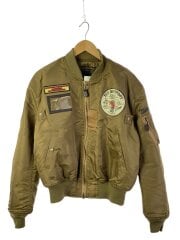 画像：MA-1/フライトジャケット/40/ナイロン/KHK/無地/2067262