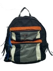 画像：リュック/ナイロン/BLK/無地/2VZ025