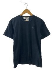 画像：Tシャツ/L/コットン/BLK/無地/AZ-T064/襟元使用感有/AD2021/
