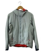 画像：ナイロンジャケット/S/ポリエステル/GRY/グレー/アトムフーディー/サンウエスト/10857/