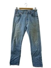 画像：ストレートパンツ/32/コットン/IDG/無地/501/USA製/ボタン裏552