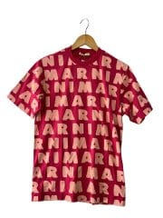 画像：Tシャツ/--/コットン/PNK/総柄