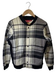画像：ブルゾン/S/コットン/BLK/チェック