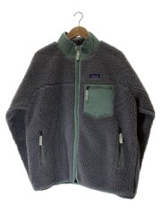 画像：フリースジャケット/L/ポリエステル/GRN/無地/23057FA25