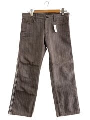 画像：ストレートパンツ/M/ポリエステル/BRW/無地/HA-P049/AD2007