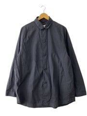 画像：長袖シャツ/2/ポリエステル/BLK/無地/TT-SHT-p