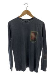画像：長袖Tシャツ/M/コットン/GRY