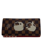 画像：長財布/--/RED/レディース/N40780