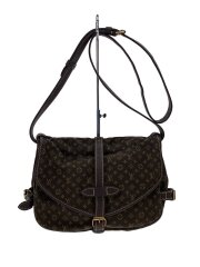 画像：ソミュール30_モノグラム・ミニ・ラン/キャンバス/BRW/総柄