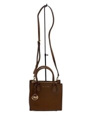 画像：ショルダーバッグ/レザー/BRW/無地/35S1GM9M2L