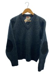 画像：RUGBY/60s/Vネック/ニット・セーター(厚手)/M/ウール/GRN