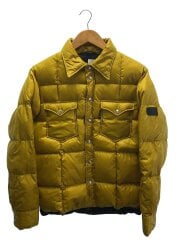 画像：ダウンジャケット/M/ポリエステル/YLW/3192013/※ヨゴレ多数有