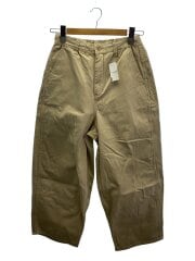 画像：ボリュームチノパンツ/ワイドパンツ/M/コットン/BEG/14-225T