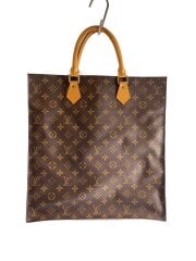 画像：1)サック・プラ_モノグラム・キャンバス/PVC/BRW