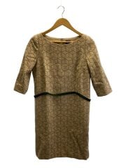 画像：sugar/7分袖ワンピース/38/ウール/BEG/pa3798