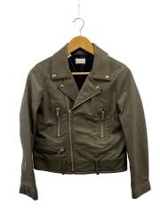 画像：ダブルライダースジャケット/2/羊革/GRY/173L501