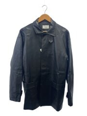 画像：フェイクレザージャケット/1/フェイクレザー/BLK/SOGRG1021001