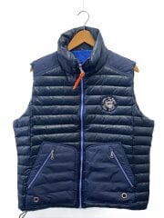 画像：ダウンベスト/LL/ナイロン/BLK/22213510