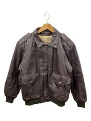 画像：pierre bonee/レザージャケット・ブルゾン/LL/牛革/BRW