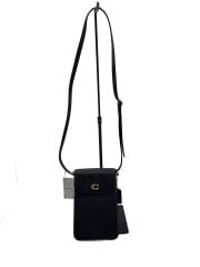 画像：ショルダーバッグ/レザー/BLK/ch815