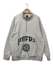 画像：スウェット/XL/コットン/GRY/無地//
