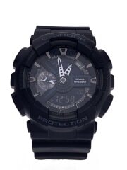 画像：クォーツ腕時計・G-SHOCK/デジアナ/ラバー/BLK/BLK