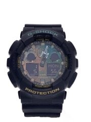 画像：腕時計/アナログ/BLK/GA-100RC