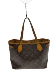 画像：1)ネヴァーフルPM_モノグラム・キャンバス/PVC/BRW