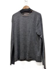 画像：AD2001/田中オム/ニット・セーター(薄手)/--/ウール/GRY/hn020060