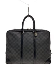 画像：1)ポルト・ドキュマン・ヴォワヤージュ_ダミエ・グラフィット/PVC/BLK