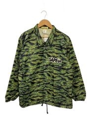 画像：ジャケット/XL/ポリエステル/KHK/カモフラ/襟元・袖黄ばみ