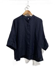 画像：長袖シャツ/38/レーヨン/BLK/3010700346