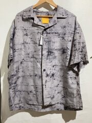 画像：airei/SILK BATIK BUTTON UP SHIRT/半袖シャツ/1/シルク/GRY