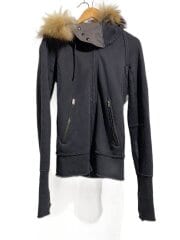 画像：パーカー/1/コットン/BLK/parka/m ku4052f